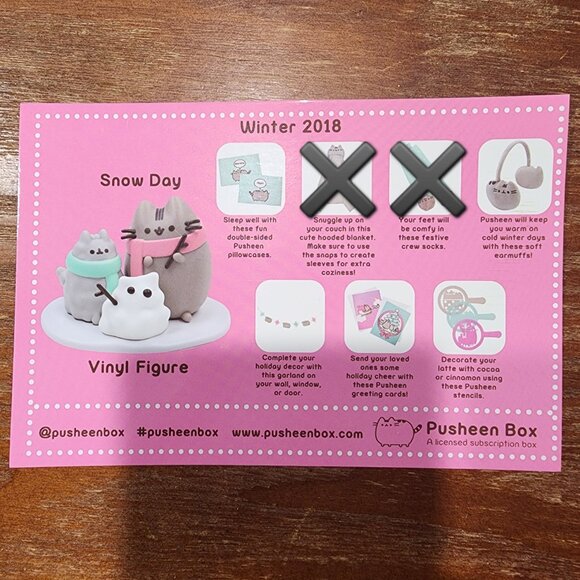 🔴SOLD🔴 Pusheen Box Winter 2018 - 6 out of 8 items BNWT, sealed, unopened - Picture 6 of 13